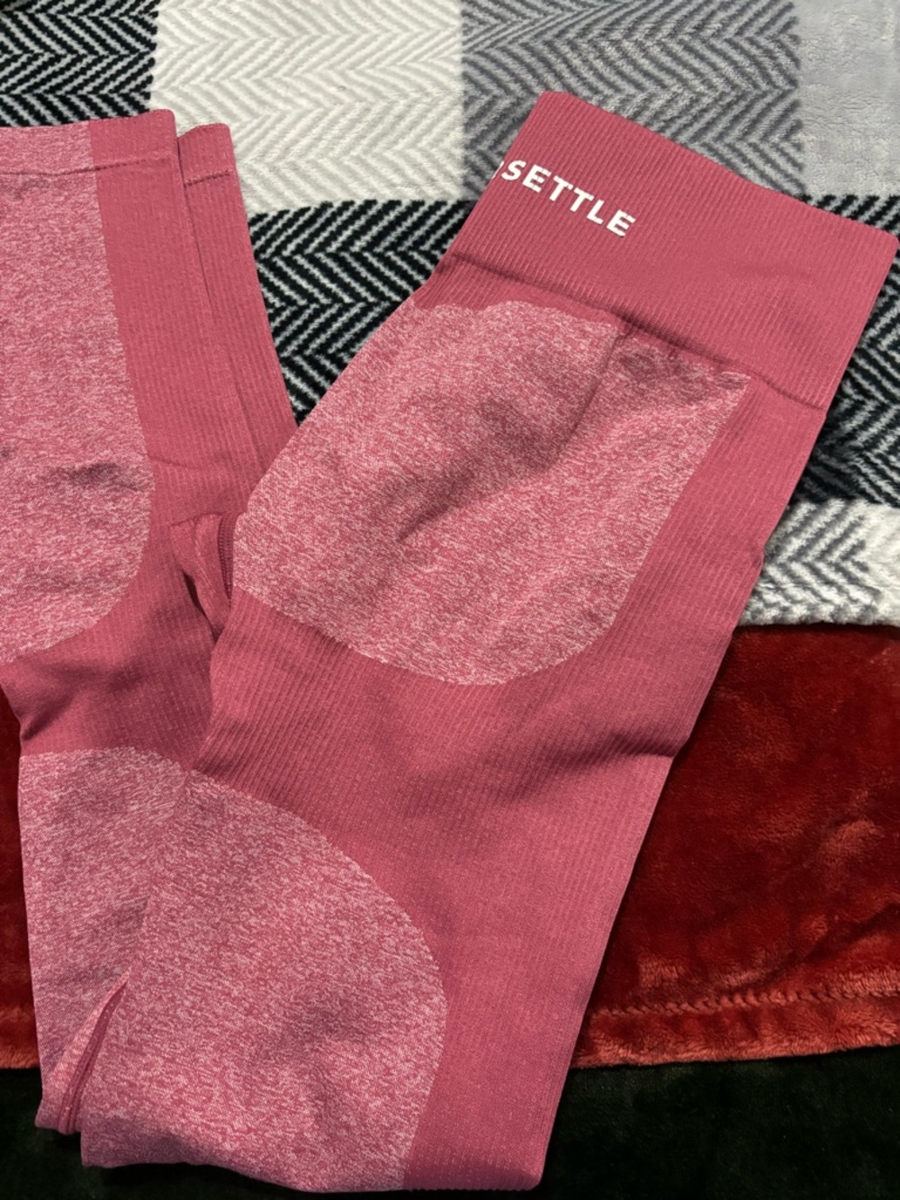 Womens Pink Active Leggings